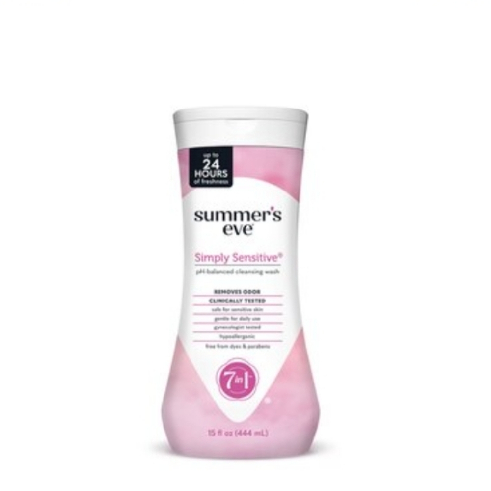 Summer's Eve Feminine Cleansing Wash, 15 OZ Simply Sensitive